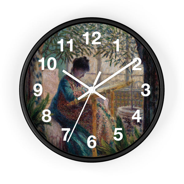 Embroidering | Clock