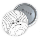 TOAD | Pin | black + white
