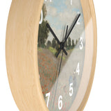 Poppy Field | Clock