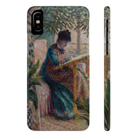 Embroidering | iPhone Case | slim