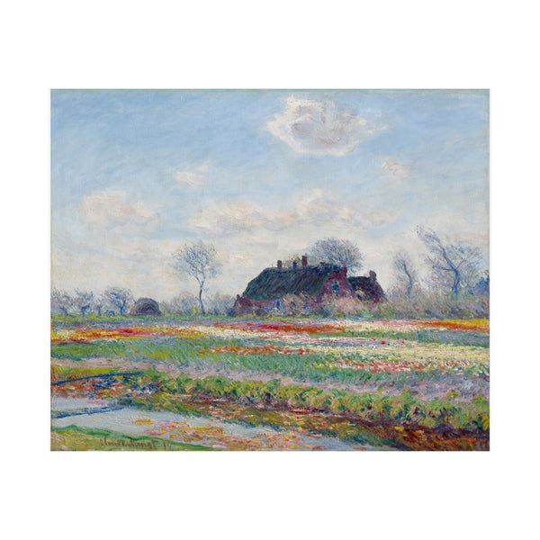Tulip Fields | Satin Poster