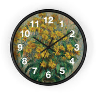 Artichoke Flowers | Clock