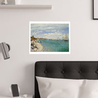 Sainte-Adresse Regatta | Satin Poster