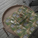 Girl with Dog | Wrapping Paper