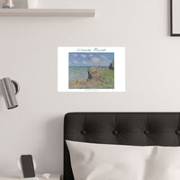 Cliff Walk | Titled | Satin Poster