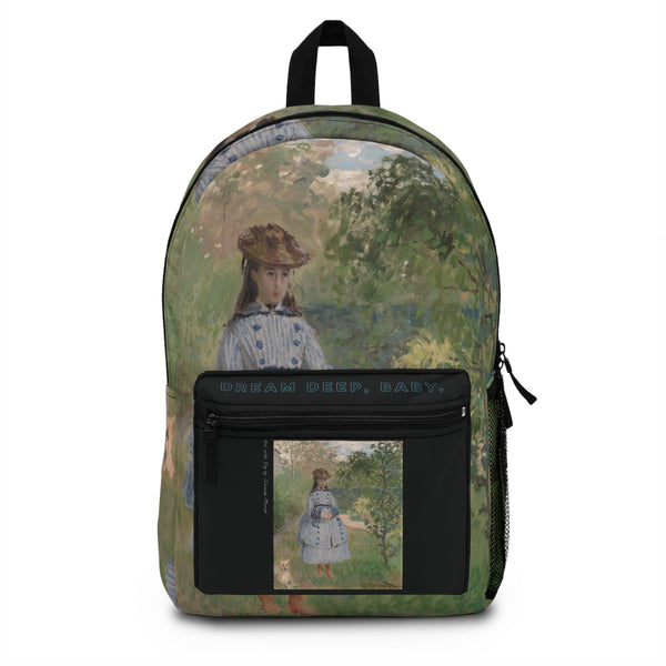 Girl with Dog | Backpack