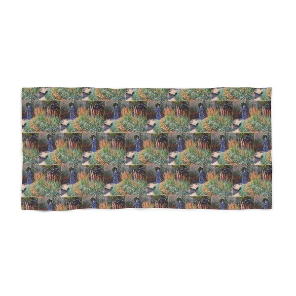 Flower Bed | Beach Towel