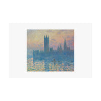 Sunset Parliament | Satin Poster