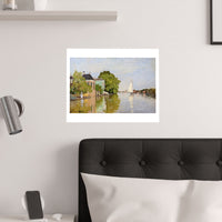 Achterzaan | Satin Poster