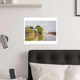 Achterzaan | Satin Poster