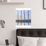 Four Trees | Satin Poster