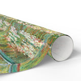 Water Lily Bridge | Wrapping Paper