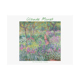 Giverny Garden | Titled | Satin Poster