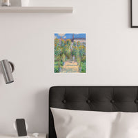 Vétheuil Garden | Satin Poster