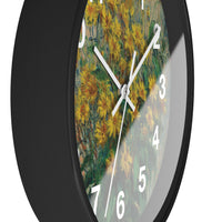 Artichoke Flowers | Clock