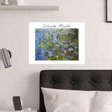 Lilies | Titled | Satin Poster