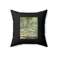 Water Lily Bridge | Pillow