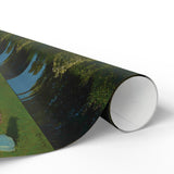 Lady in the Garden | Wrapping Paper