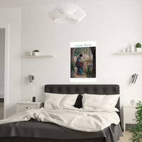 Embroidering | Titled | Satin Poster