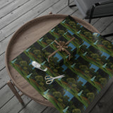 Lady in the Garden | Wrapping Paper