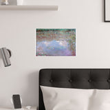 Pond Clouds | Satin Poster