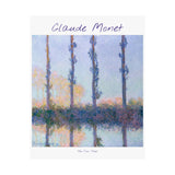 Four Trees | Titled | Satin Poster