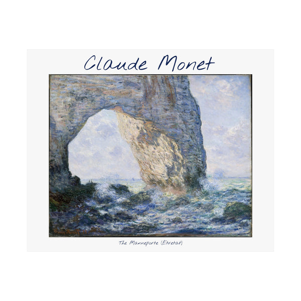 Étretat | Titled | Satin Poster