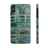 Lilies and Bridge | iPhone Case | slim