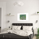 Japanese Footbridge | Titled | Satin Poster