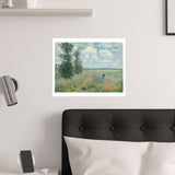 Argenteuil Poppy | Satin Poster