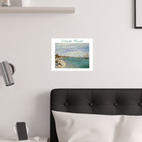 Sainte-Adresse Regatta | Titled | Satin Poster