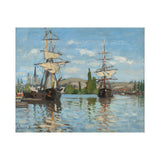 Ships | Satin Poster