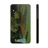 Lady in the Garden | iPhone Case | slim