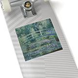 Lilies and Bridge | Sticker