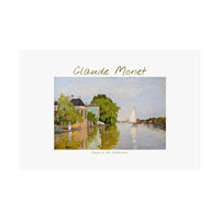 Achterzaan | Titled | Satin Poster