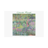 Giverny Garden | Titled | Satin Poster
