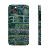Lilies and Bridge | iPhone Case | slim