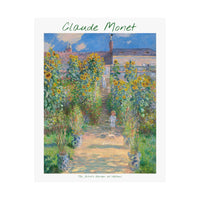 Vétheuil Garden | Titled | Satin Poster