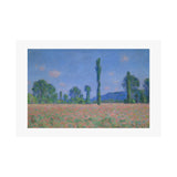 Giverny Poppy | Satin Poster