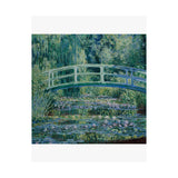 Lilies and Bridge | Satin Poster