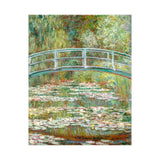 Water Lily Bridge | Satin Poster