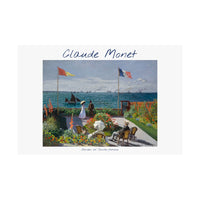 Sainte-Adresse Garden | Titled | Satin Poster