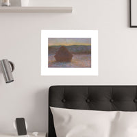 Sunset Stack | Satin Poster