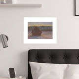 Sunset Stack | Satin Poster