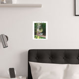 Parc Monceau | Titled | Satin Poster