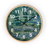 Lilies and Bridge | Clock