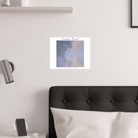 Misty Seine | Titled | Satin Poster