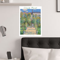 Vétheuil Garden | Titled | Satin Poster