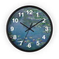 Water Lilies | Clock