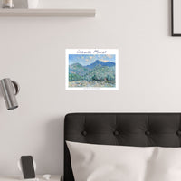 Valle Buona | Titled | Satin Poster